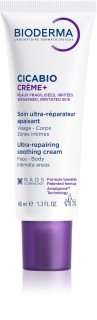 Bioderma Cicabio Créme+ cuidado renovador e apaziguador para o tratamento de cicatrizes 40 ml