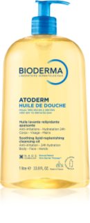 Bioderma Atoderm Shower Oil високо подхранващ и успокояващ душ-гел за суха и раздразнена кожа