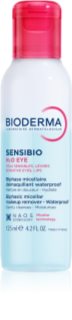 Bioderma Sensibio H2O Eye água micelar bifásica para olhos e lábios 125 ml