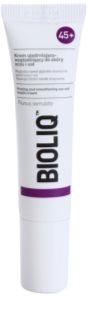 Bioliq 45+ creme reafirmante para as rugas profundas ao redor dos olhos e lábios (Prunus Serrulata) 15 ml