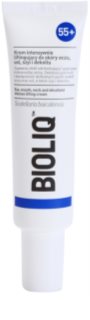 Bioliq 55+ creme de lifting intensivo para a pele delicada do cortorno de olhos, lábios , pescoço e decote 30 ml