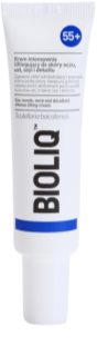 Bioliq 55+ intenzivna lifting krema za nežno kožo okoli oči, ustnic, vratu in dekolteja 30 ml