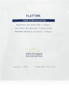 Biologique Recherche Platysma maschera in tessuto effetto lifting per rassodare il collo e il mento 14 ml