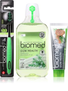 Biomed Gum Health Set dantų priežiūros priemonių rinkinys jautrioms dantenoms