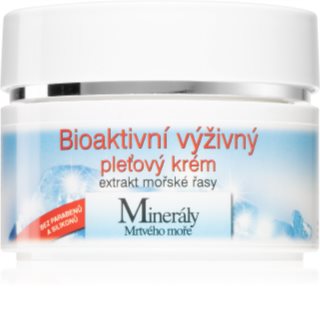Bione Cosmetics Bio nährende Gesichtscreme mit Mineralien aus dem Toten Meer 51 ml