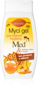 Bione Cosmetics Honey + Q10 gél na intímnu hygienu s materskou kašičkou 260 ml