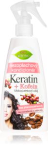 Bione Cosmetics Keratin + Kofein acondicionador sin aclarado en spray 260 ml