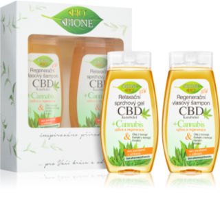 Bione Cosmetics Cannabis CBD lote de regalo (con CBD)