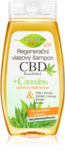 Bione Cosmetics Cannabis CBD champú regenerador con CBD 260 ml
