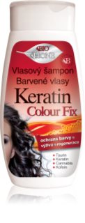 Bione Cosmetics Keratin Colour Fix šampon pro ochranu barvených vlasů 260 ml