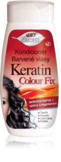 Bione Cosmetics Keratin Colour Fix Balsam til farvet hår 260 ml