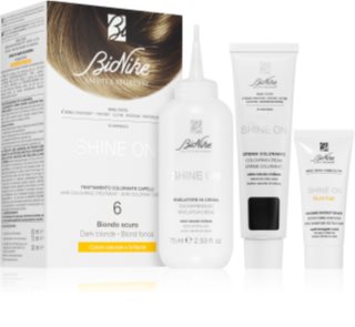 BioNike SHINE ON перманентната боя за коса цвят 6 Dark Blonde 1 бр.