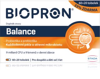 Biopron® Balance kapsuly s probiotikami