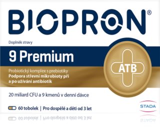Biopron® 9 Premium tobolky s probiotiky 60 cps