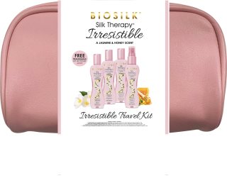 Biosilk Silk Therapy Irresistible Travel Kit комплект за пътуване за блясък и мекота на косата 1 бр.