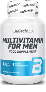 BioTechUSA Multivitamin for Men komplexný multivitamín pre mužov 60 tbl