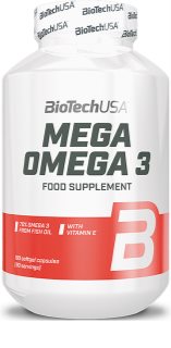 BioTechUSA Mega Omega 3 wsparcie prawidłowych funkcji organizmu