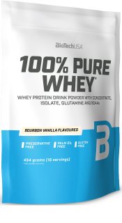 BioTechUSA 100% Pure Whey protéine de lactosérum petit format