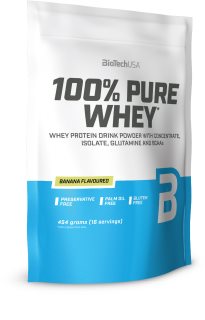 BioTechUSA 100% Pure Whey białko serwatkowe małe opakowanie