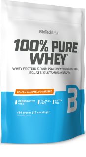 BioTechUSA 100% Pure Whey białko serwatkowe małe opakowanie