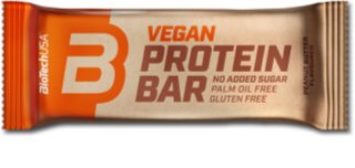 BioTechUSA Vegan Protein Bar batonik białkowy produkt wegański smak Peanut Butter 50 g
