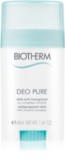 Biotherm Deo Pure tuhý antiperspitant pre citlivú pokožku 40 ml