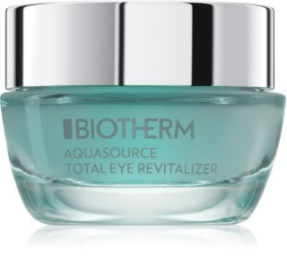 Biotherm Aquasource Total Eye Revitalizer pielęgnacja likwidująca obrzęki i cienie pod oczami z efektem chłodzącym 15 ml