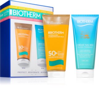 Biotherm Waterlover Hydrating Sun Milk SPF50+ coffret cadeau pour femme