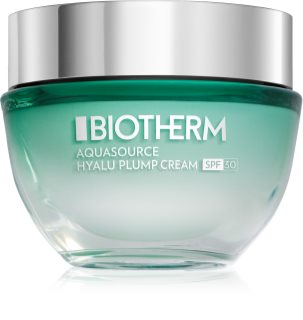 Biotherm Aquasource Hyalu Plump Cream hydratační pleťový krém SPF 30 50 ml