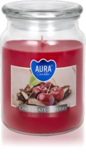 BISPOL Premium Line Chocolate - Cherry Duftkerze 500 ml