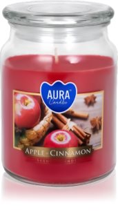 BISPOL Premium Line Apple - Cinnamon Duftkerze 500 ml