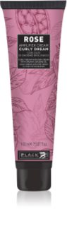 Black Professional Line Rose Curly Dream bezoplachový krém pre vlnité a kučeravé vlasy 150 ml