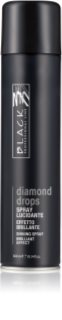 Black Professional Line Black Diamond Drops pršilo za sijaj in mehkobo las 300 ml