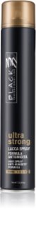 Black Professional Line Lacca Black Ultra Strong Hair Spray lak na vlasy s extra silnou fixací pro objem a lesk 750 ml