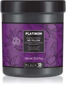 Black Professional Line Platinum No Yellow maska na vlasy neutralizující žluté tóny