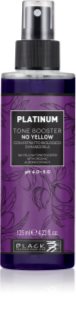 Black Professional Line Line Platinum Absolute No Yellow Booster Leave-in Spray för neutralisering av gula toner 125 ml