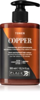 Black Professional Line Toner toner pentru nuanțe naturale Copper 300 ml