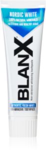 BlanX Nordic White λευκαντική οδοντόκρεμα με μεταλλικά στοιχεία 75 μλ