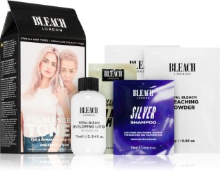 Bleach London Toner Kit semi-permanente haarkleuring voor Blond Haar Tint Pearlescent 1 st