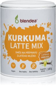 Blendea Kurkuma Latte Mix prášek na přípravu nápoje příchuť Vanilla 100 g