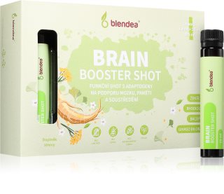 Blendea Brain Booster Shot podpora koncentrace a duševního výkonu 14x25 ml