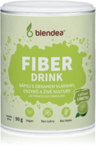 Blendea Fiber Drink prášek na přípravu nápoje s obsahem vlákniny příchuť Lime 90 g