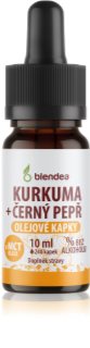 Blendea Kurkuma + černý pepř olejové kapky kapky pro podporu imunitního systému 10 ml