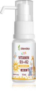 Blendea Vitamin D3 + K2 kids kapky pro podporu imunitního systému pro děti 10 ml