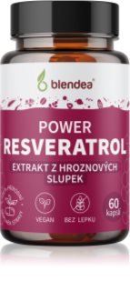 Blendea Resveratrol kapsle s antioxidačním účinkem 60 cps