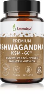 Blendea Ashwagandha KSM-66 kapsle pro psychickou pohodu 60 cps