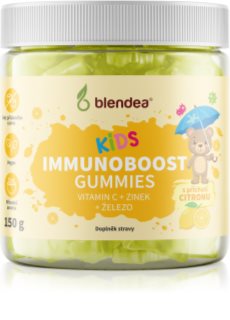 Blendea Kids ImmunoBoost Gummies podpora imunity príchuť Lemon 60 ks