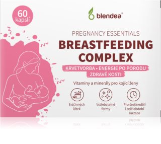 Blendea PREGNANCY ESSENTIALS Breastfeeding Complex komplex vitamínů pro kojící ženy 60 cps
