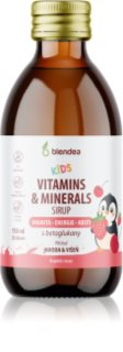 Blendea Kids Vitamins & Minerals Sirup sirup s multivitamínovým komplexom pre deti 150 ml