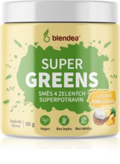 Blendea Supergreens prášek na přípravu nápoje pro detoxikaci